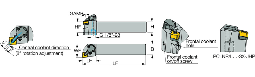 ‎PCLNR 16-4X-JHP