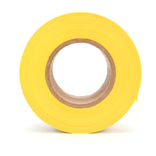 Scotch Barricade Tape 358 CAUTION HIGH VOLTAGE 3″ × 1000 ft Yellow